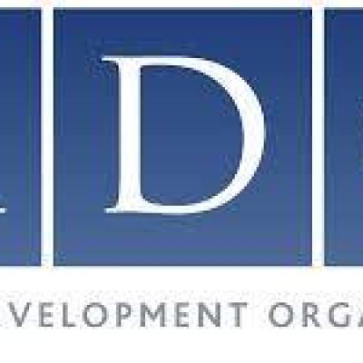 RDO Resort Development Organisation logo in white lettering on blue blocks with the organisation name underneath